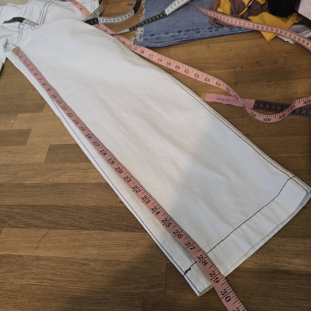 Madewell 23 Perfect Vintage Wide-Leg Jean Utility Pant In Garment-Dyed Canvas 23 - Picture 15 of 16